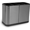 FIZZYBERRIES Kitchen Cutlery Holder Utensil Storage Organizer – Stainless Steel
