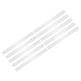 sourcing map 304 Stainless Steel Shims, 12 Inch x 1 Inch x 0.024 Inch Metal Strips Shim Sheet Filler Trim Flat Metal Plate for Home Kitchen Trim Gap Filler 10Pcs