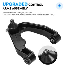 Front Upper Control Arms w/Ball Joints for Nissan Frontier 2.4L 4wd 2000, 00-04 3.3L, Xterra 2000-2004 Suspension Kit K620657 K620658-2pc Set