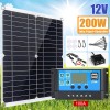 Unbranded 6000 Watts Solar Panel Kit 100A 12V Battery Charger