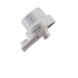 Culligan ISH-100 Inline Showerhead Filtration Attachment with Filter, 10,000 Gallon, White