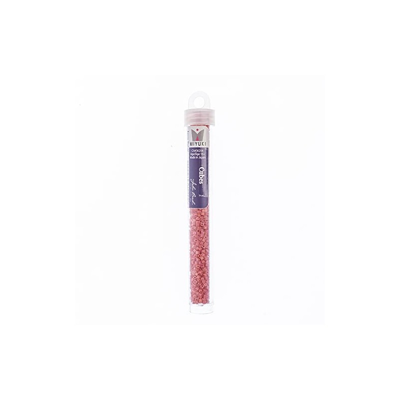 Miyuki - abalorio cuadradas y cúbicas de 1,8 mm color