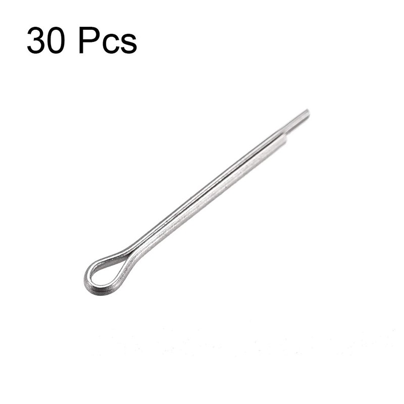 uxcell Split Cotter Pin - 1mm x 10mm 304 Stainless