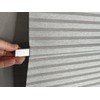 Easyfix Magnetic Roller Blind Horizontal Stripes Decorative Grey 60 x
