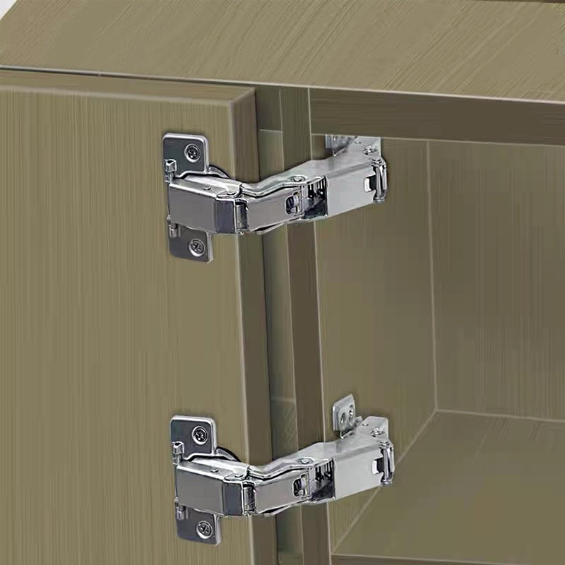 2 Pack 180 Degree Hinges,Concealed Hydraulic Adjustable Mounting,Soft Closing Frameless
