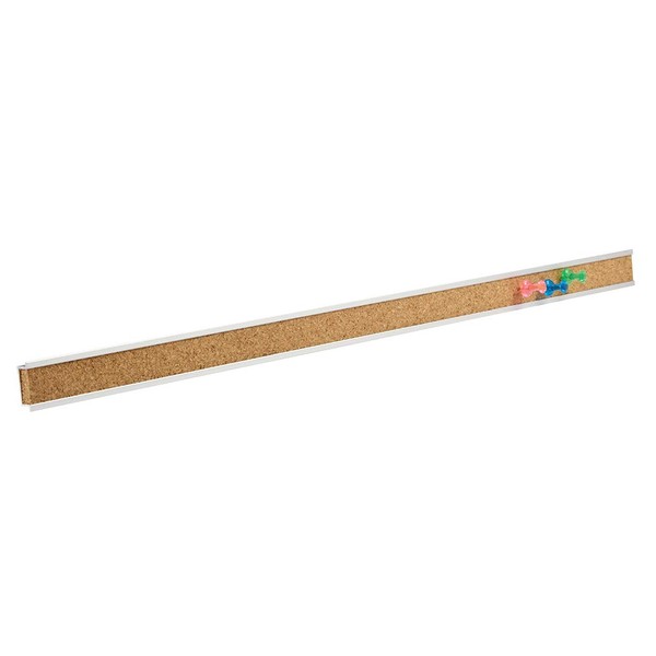 Quartet Bulletin Bar Strip, Cork Board, 24" x 1", Classroom,
