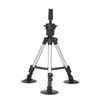 Wig Stand Tripod with Suction Cups Mini Adjustable Mannequin Head