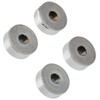 TIMCO TSC16PCP Threaded Screw Caps Solid Brass Polished Chrome -