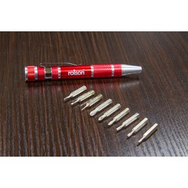 Rolson 28226 9-in-1 Precision Screwdriver-Multiple Colours (1)