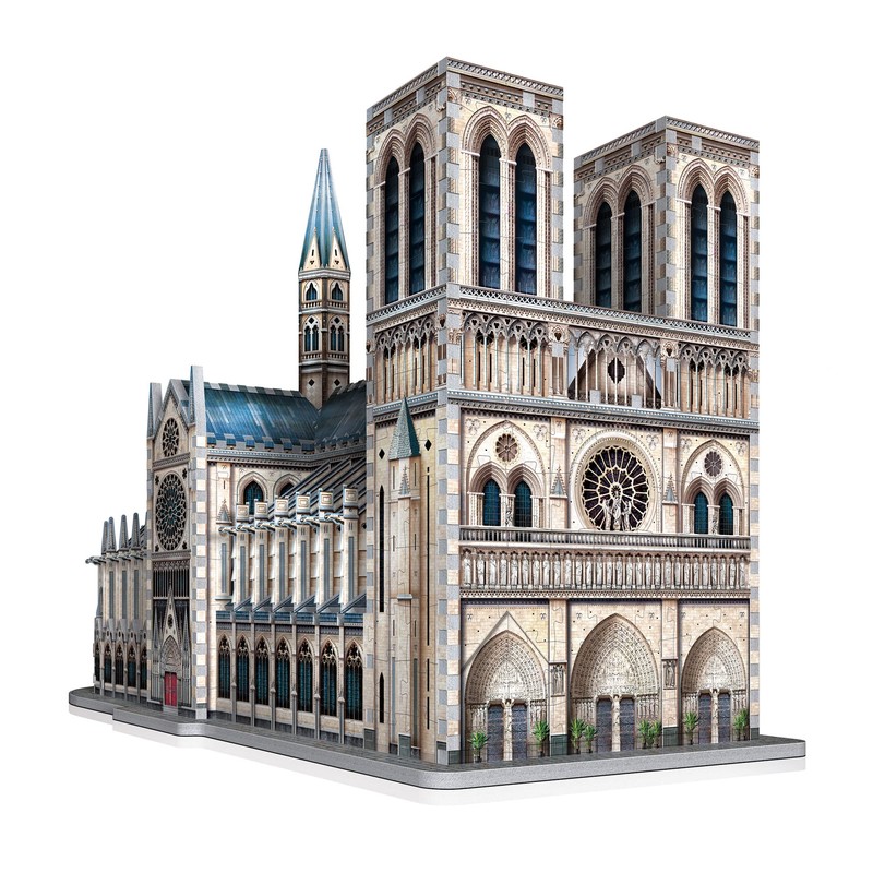 Wrebbit3D Notre-Dame de Paris 3D Puzzle | 830 Jigsaw Puzzle