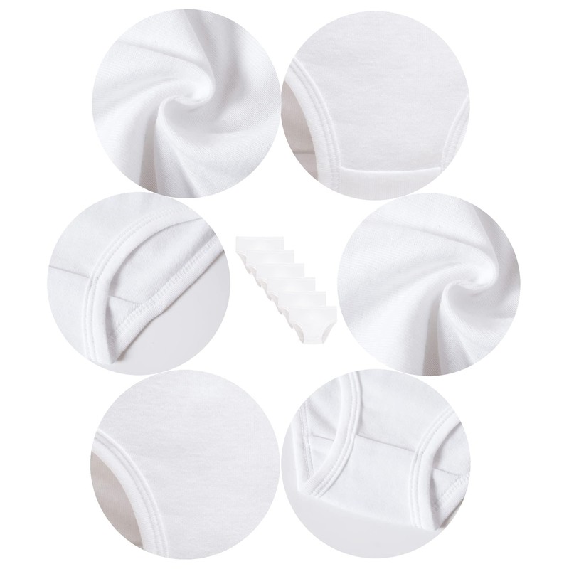 Family Feeling Little Girls Underwears Soft 100% Cotton Panties Big