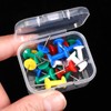 DIYEAH Small Clear Plastic Storage Container 24Pcs Storage Boxes with