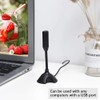 Microphone, Flexible Desktop Stand Microphone, Highly Sensitive Microphone for PC