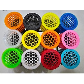 (8 Pack) 1.25" Inch Mushroom Basket for Coral Frags Shroom Box Shroom Jail Shroom Protector (Mixed Surprise Colors)