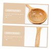 iplusmile Wood Water Scoop Ergonomic Kitchen Ladle Convenient for Home