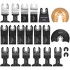 Titan Tools - 21 PC. OSCILLATING Saw Blade KIT