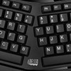 Adesso TruForm AKB-150SB-TAA Desktop Ergonomic Smart Card Reader Keyboard (TAA