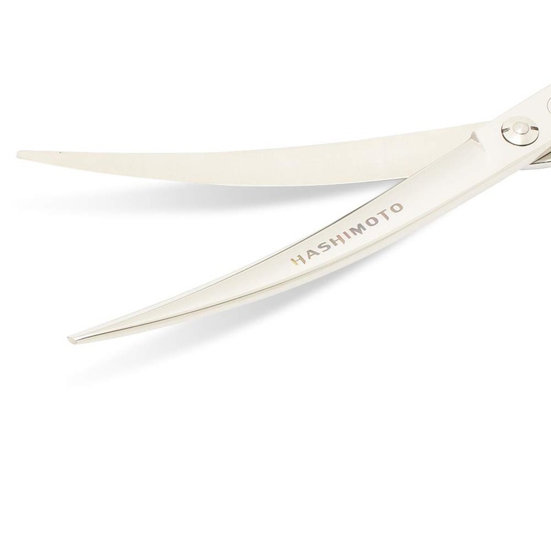 HASHIMOTO Dog Grooming Scissors, Curved Scissors for Dog Grooming, 7.5
