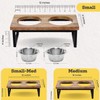 AASPIRE PETS Elevated Dog Bowls, 4” Small Dogs & Cats