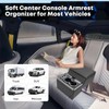 Upgraded Center Console, Truck Bench Front Seats Center Console Organizer