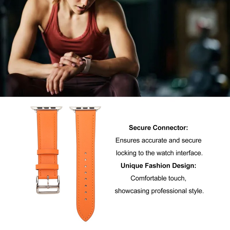 Smart Watch Band Watch Strap Leather Smart Watch Accessory for