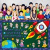 Justforjoyful Outer Space Astronaut Bulletin Board Decorations Space Theme Classroom