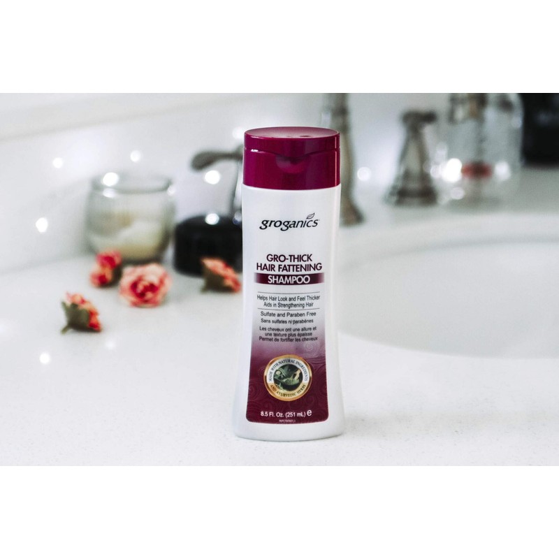 Groganics Thick Hair Fattening Shampoo 8.5oz