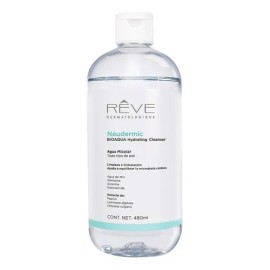 Reve Neudermic Agua Micelar Bioaqua Hydrating Cleanser 480ml Tipo de piel Todo tipo de piel