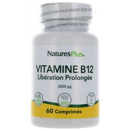Natures Plus Vitamin B12 Prolonged Action 60 Tablets