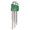 VESSEL 8209BP Hex Bar Ball Point L-Type Wrench Set of