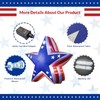 GOODENY Patriotic Inflatable 5.4FT USA Star 4th of July Inflatable