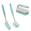 JVL Pro Anti-Bac Cleaning Essentials, Dust pan, Scrubbing, Dish Brush
