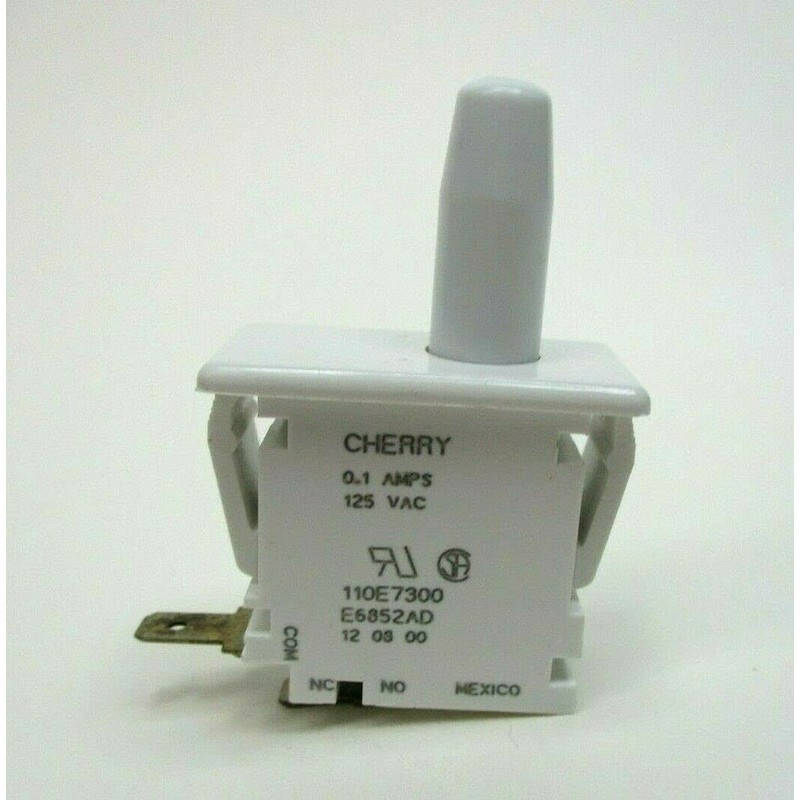 2 Piece Cherry SPST Door Switch 0.1A, 125VAC - 0E6852AD