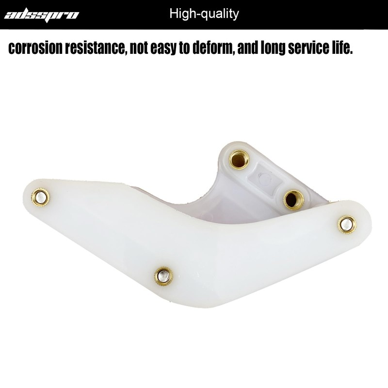 Adsspro Motorcycle Aluminum with Plastic Chain Guard Guide Protector Chain