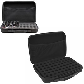 Storage Box for Alcohol Ink, Storage Box for 60 Bottles, EVA Hard Shell Storage Box, Case for Alcohol Ink and Miniature Colour Organiser for Ink and Colours, Default, Rugged