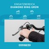 CONTEC Bike Bell Diamond Bing Bike Bell 26mm Diameter Standard