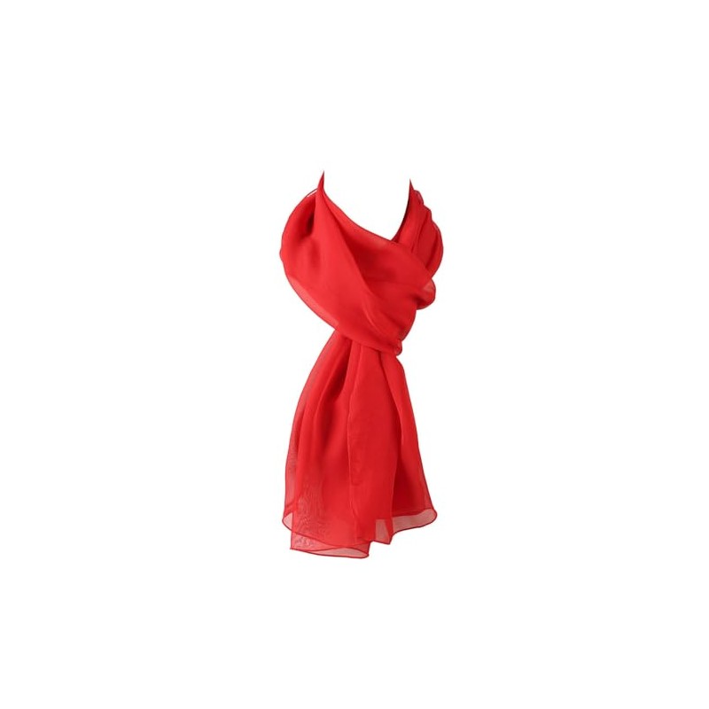 World of Shawls Chiffon Scarves Wraps for Wedding Party Special