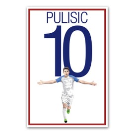 Christian Pulisic United States Men's National Team Poster