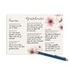 FRUITPRINTS I Set of 25 Guest Cards I Cherry Blossoms