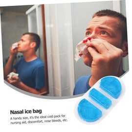 Baluue 5pcs Pack Ice Pack for Nose Household Nose Care Multifunctional Small Nursing Accessory
