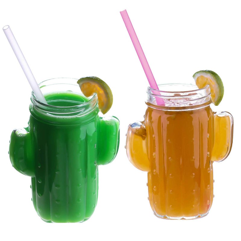 Dakoufish 12 Piece 9 Inch Reusable Plastic Thick Drinking Straws