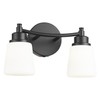 kudos Black Bathroom Light Fixtures Over Mirror, 21 Inch 3-Light