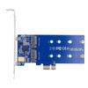 chenyang M.2 SSD zu PCI-E X1 Adapter 2 SATA SSD