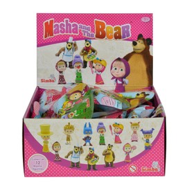 Simba 109301000 Masha Collectible Figures Series 2 Set 12 Assorted
