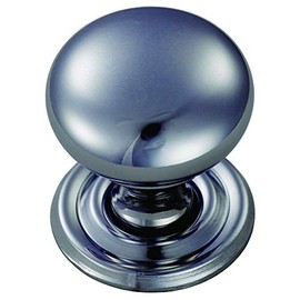 Carlisle Brass FTD1265BCP FTD 32mm Victorian Hollow Knob Polished Chrome 32mm
