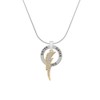 Delight Jewelry Goldtone Large Clear Crystal Lightning Bolt - Sister