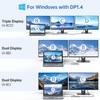 LIONWEI Laptop Docking Station 13 in 1 - Dual HDMI+DisplayPort+10Gbps,