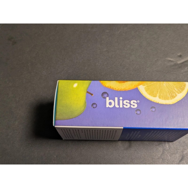 Bliss Renew Smooth Resurfacing Night Serum Glycolic Polyhydroxy Acids 30ml