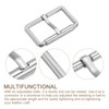 sourcing map 4Pcs Metal Roller Buckles, 20mm (0.8-inch) Glides Slider