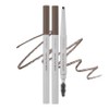 Rom& Hanall Flat Eyebrow Auto Pencil 0.17g, C2 Gray Stoff, 2 pcs / 롬앤 한올 플랫 아이브로우 오토펜슬 0.17g, C2그레이스토프, 2개